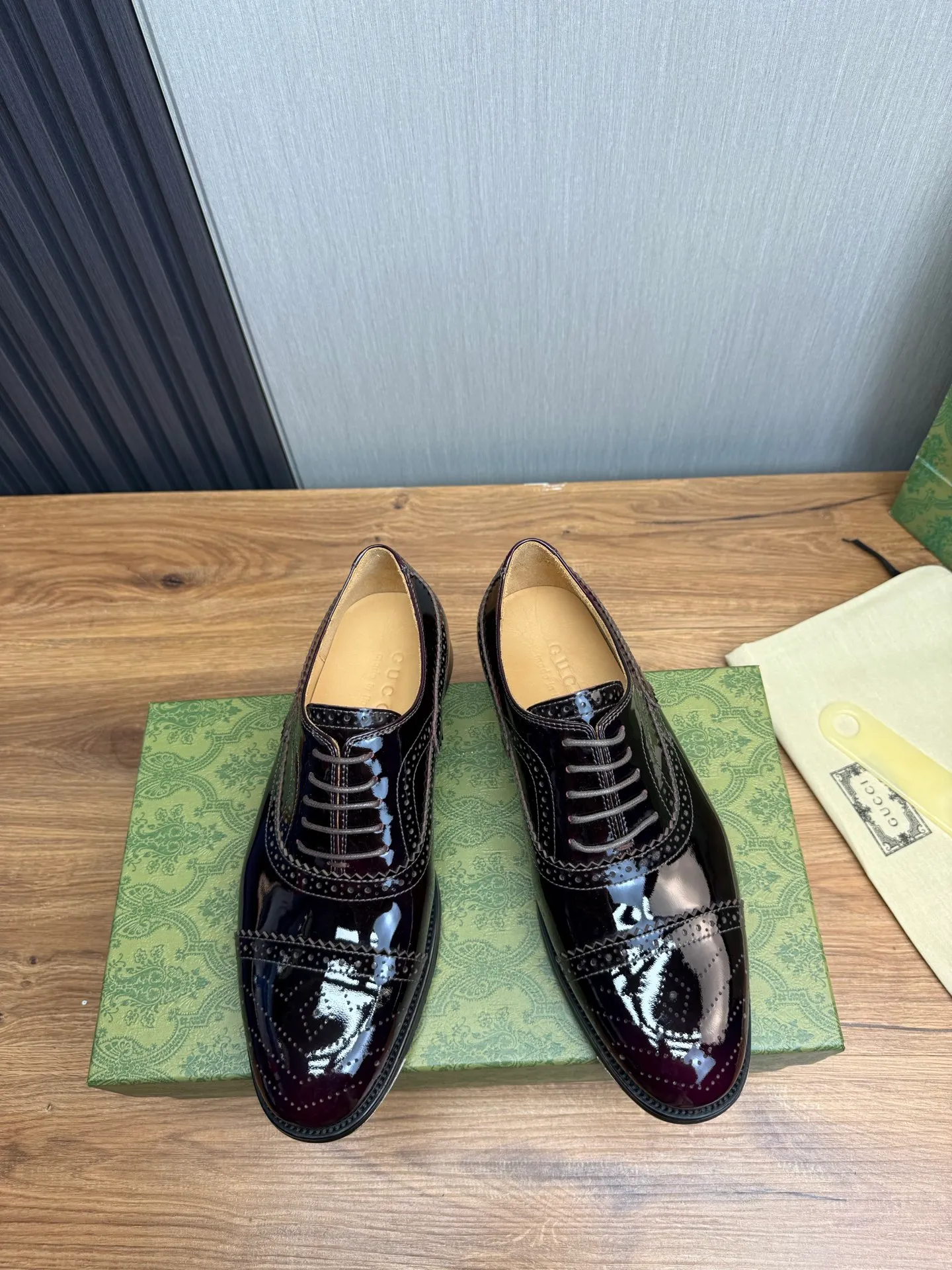 Men's shoes 💰680💰 GUCCI Gucci. Men's business casual leather shoes, all made of imported original brand leather, just to create a more comfortable wearing experience. Upper: original cowhide + imported cowhide lining, original non-slip and wear-resistant outsole ✔️36-45 (38.45 non-refundable)